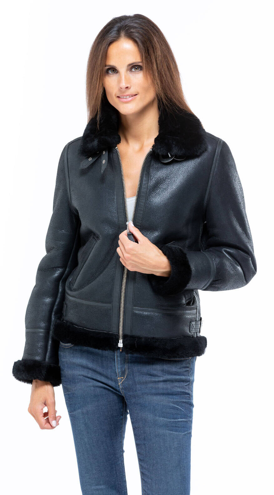 Teddy schott femme sale