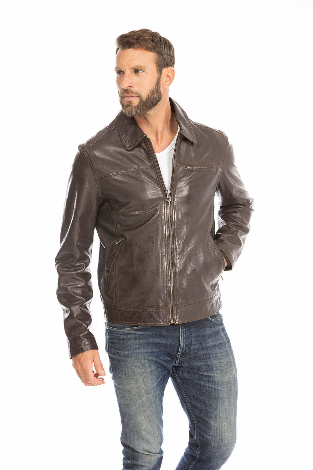 blouson cuir homme marron 100144 major (11)