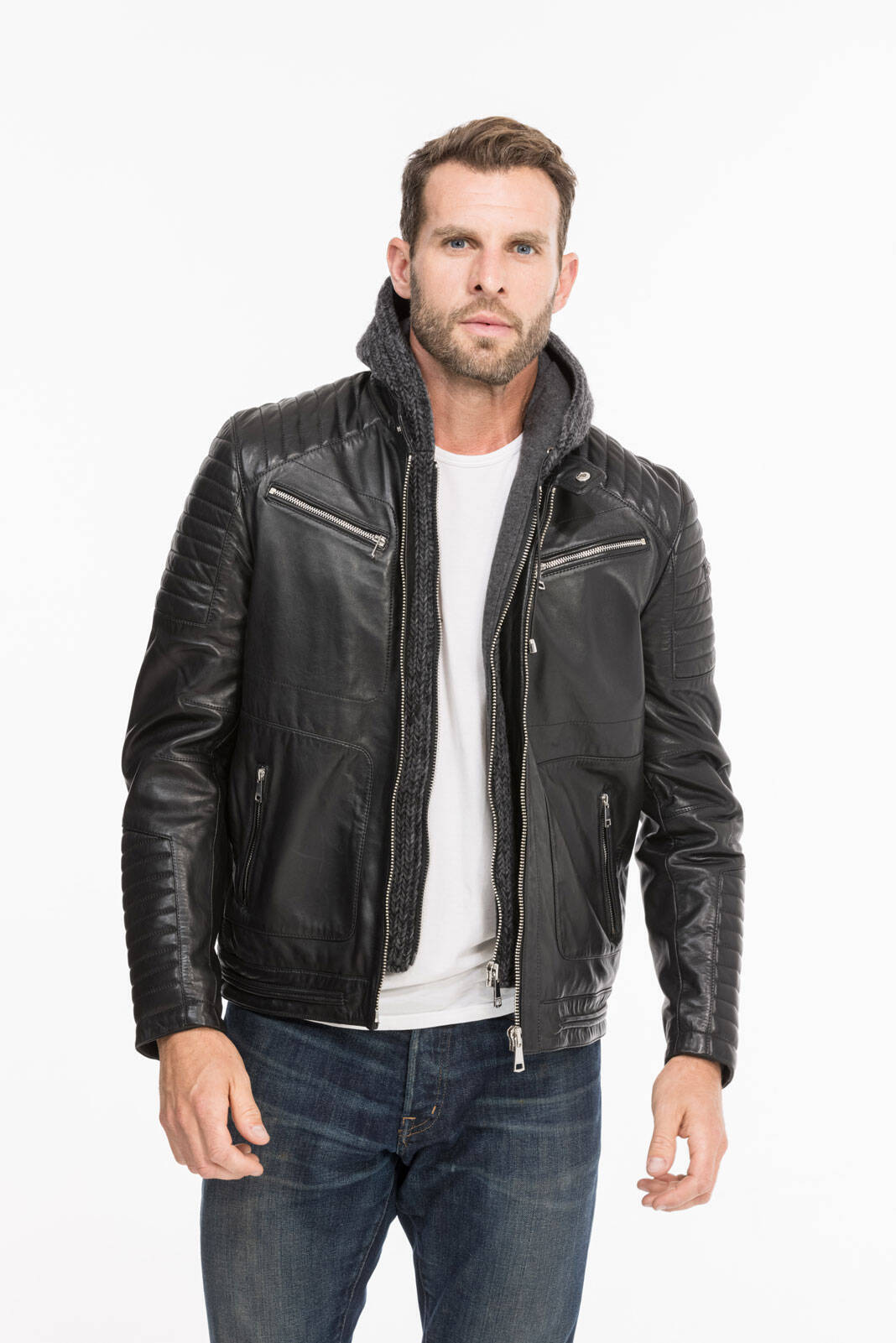blouson cuir homme redskins r�f 136 noir byron  (6)