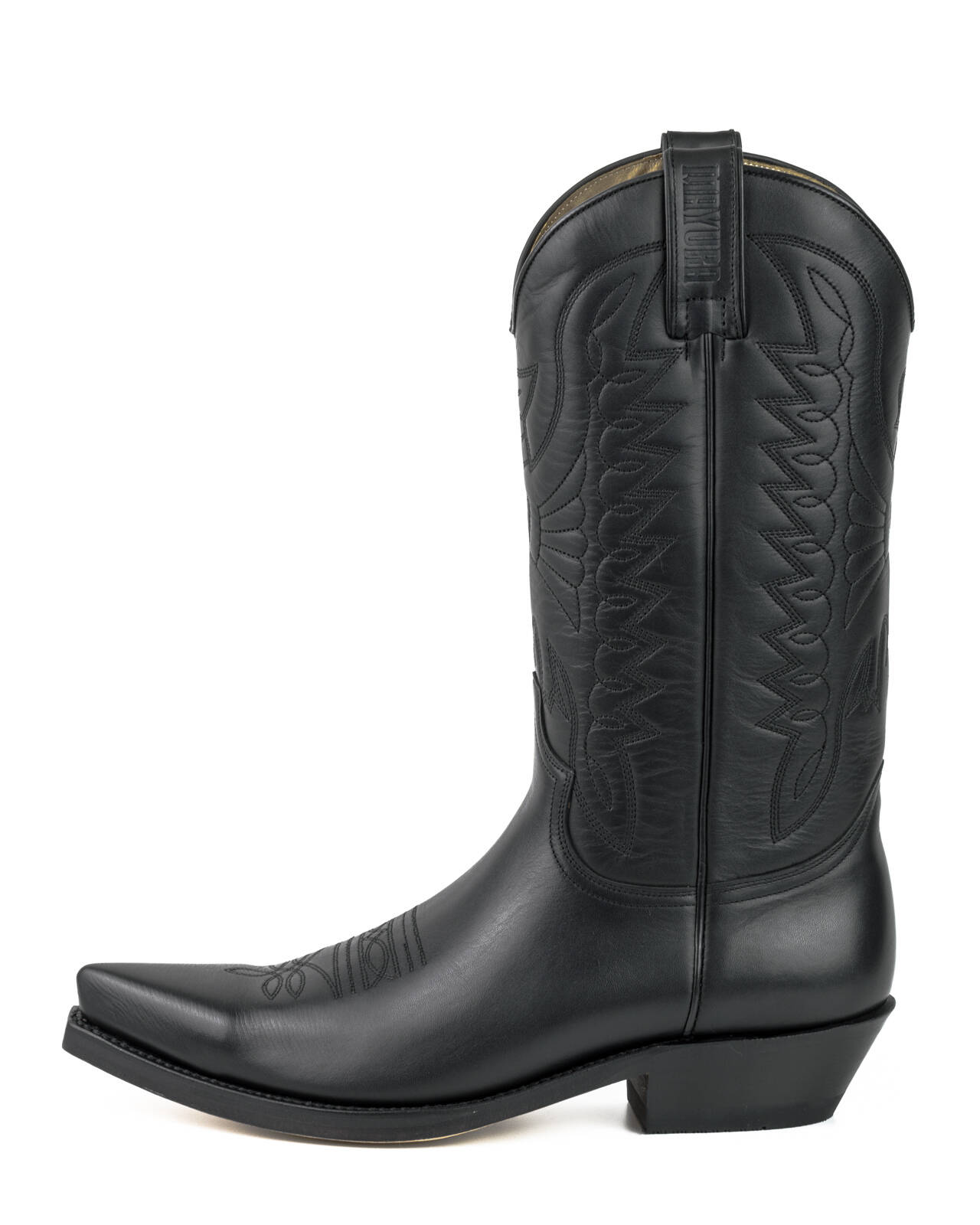bottes cuir mayura cowboy box negro réf 116 (2)