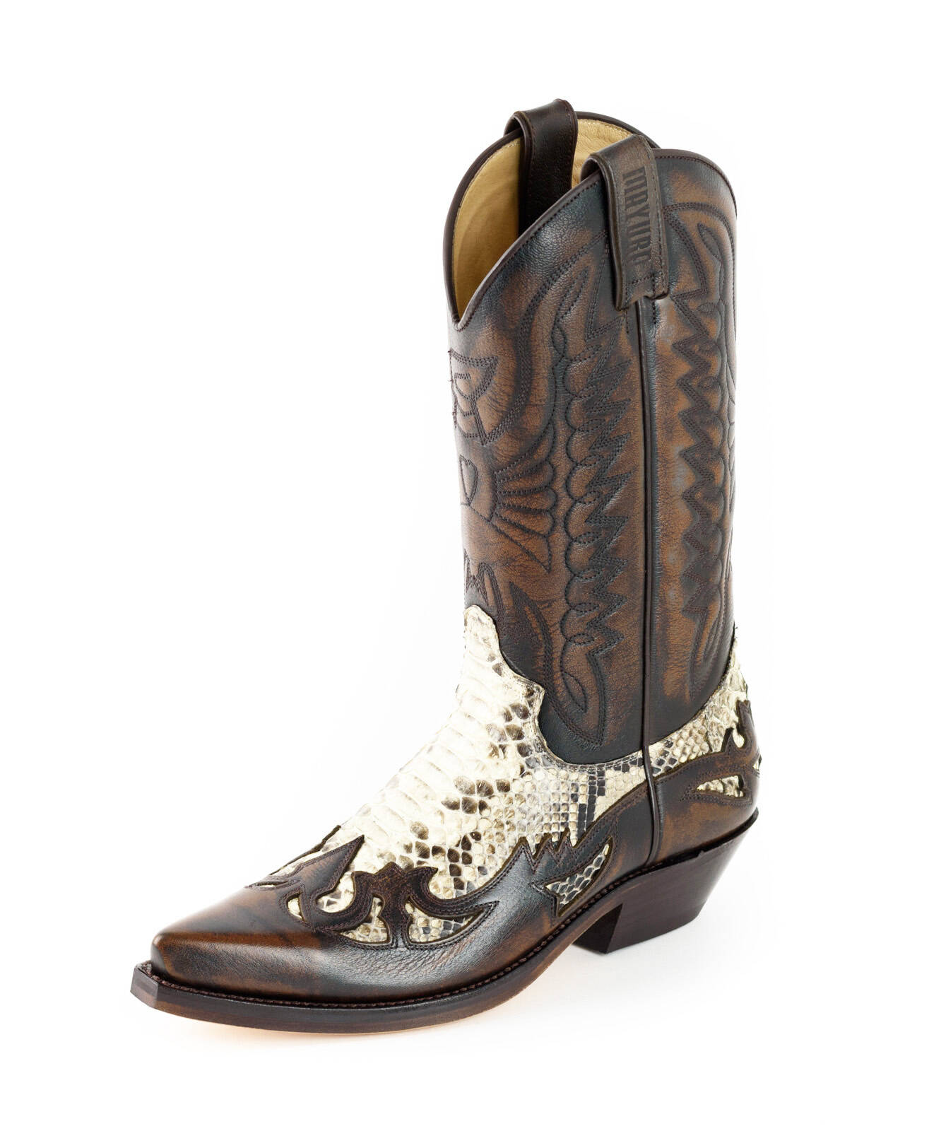 Snakeskin cowboy clearance boots uk