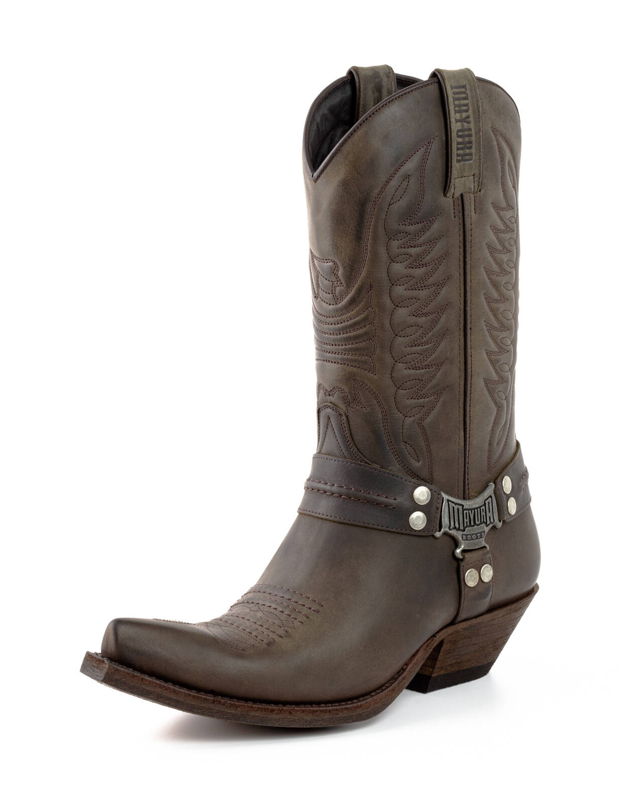 bottes cuir mayura cowboy nairobi ceniza réf 212 (2)