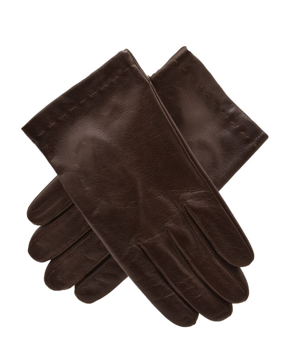 Gants cuir homme agneau marron 22030 (1)