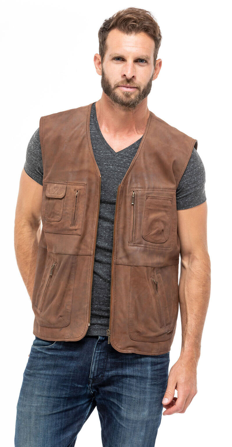 Gilet sans manches gero whisky mannequin (2)