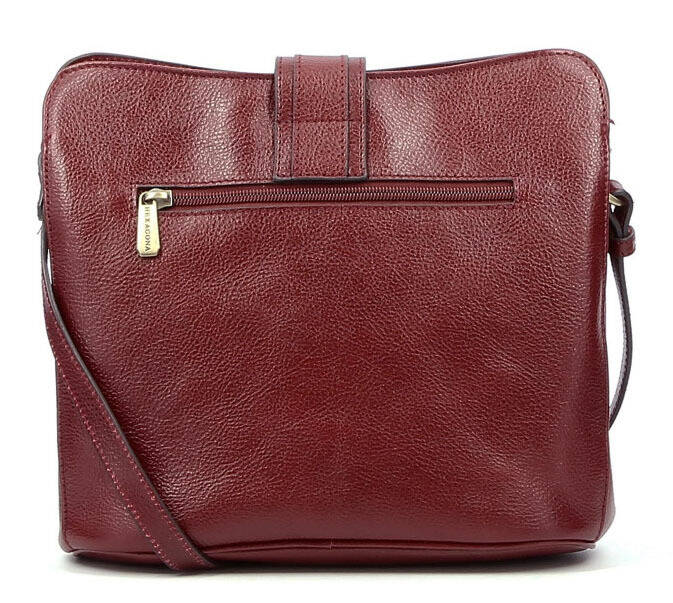 maroquinerie femme sac cuir 111960 carmin dos