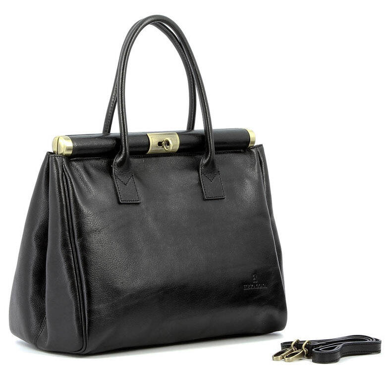 maroquinerie femme sac cuir 112550 noir biais