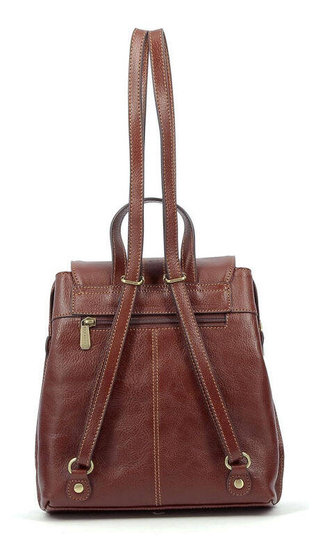 maroquinerie femme sac cuir 112914 marron dos
