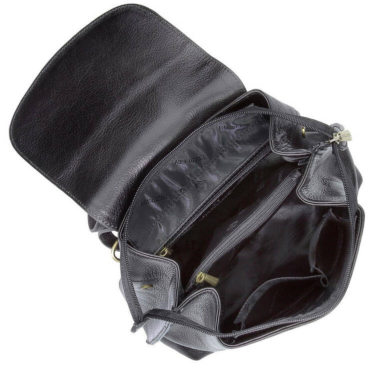 maroquinerie femme sac cuir 112914 noir doublure