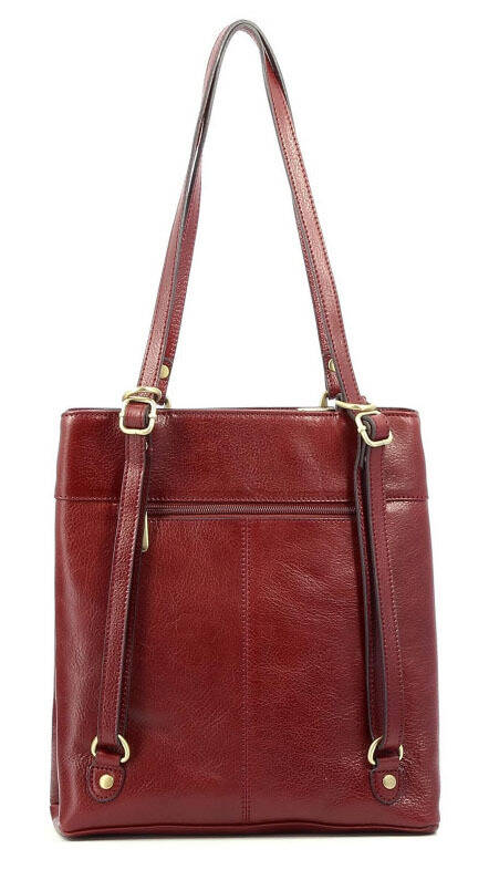 maroquinerie femme sac cuir 114952 carmin dos