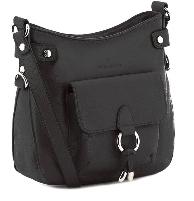 maroquinerie femme sac cuir 465005 noir biais