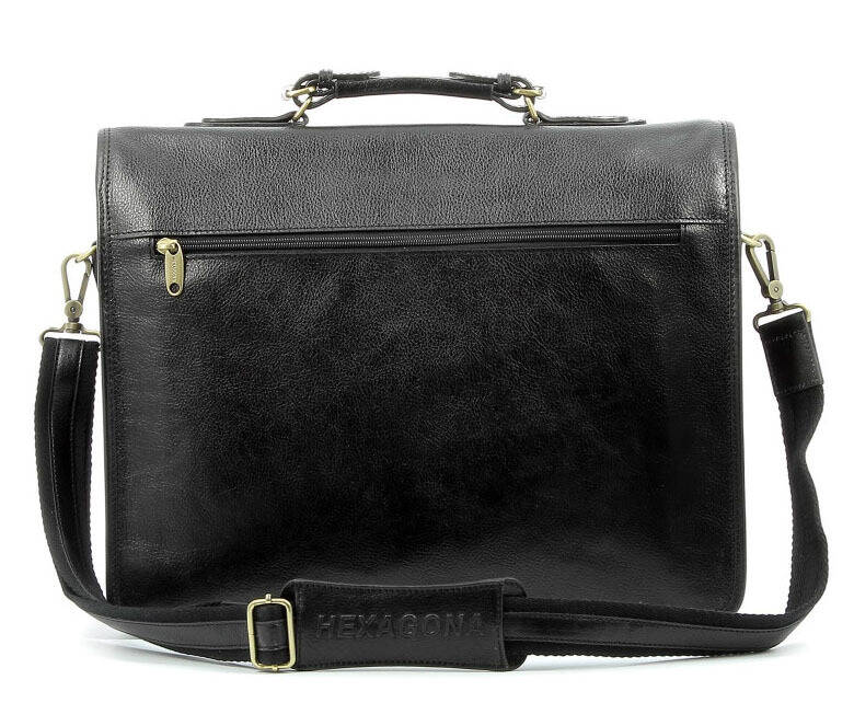 maroquinerie homme cartable cuir hexagona 119074 noir (2)