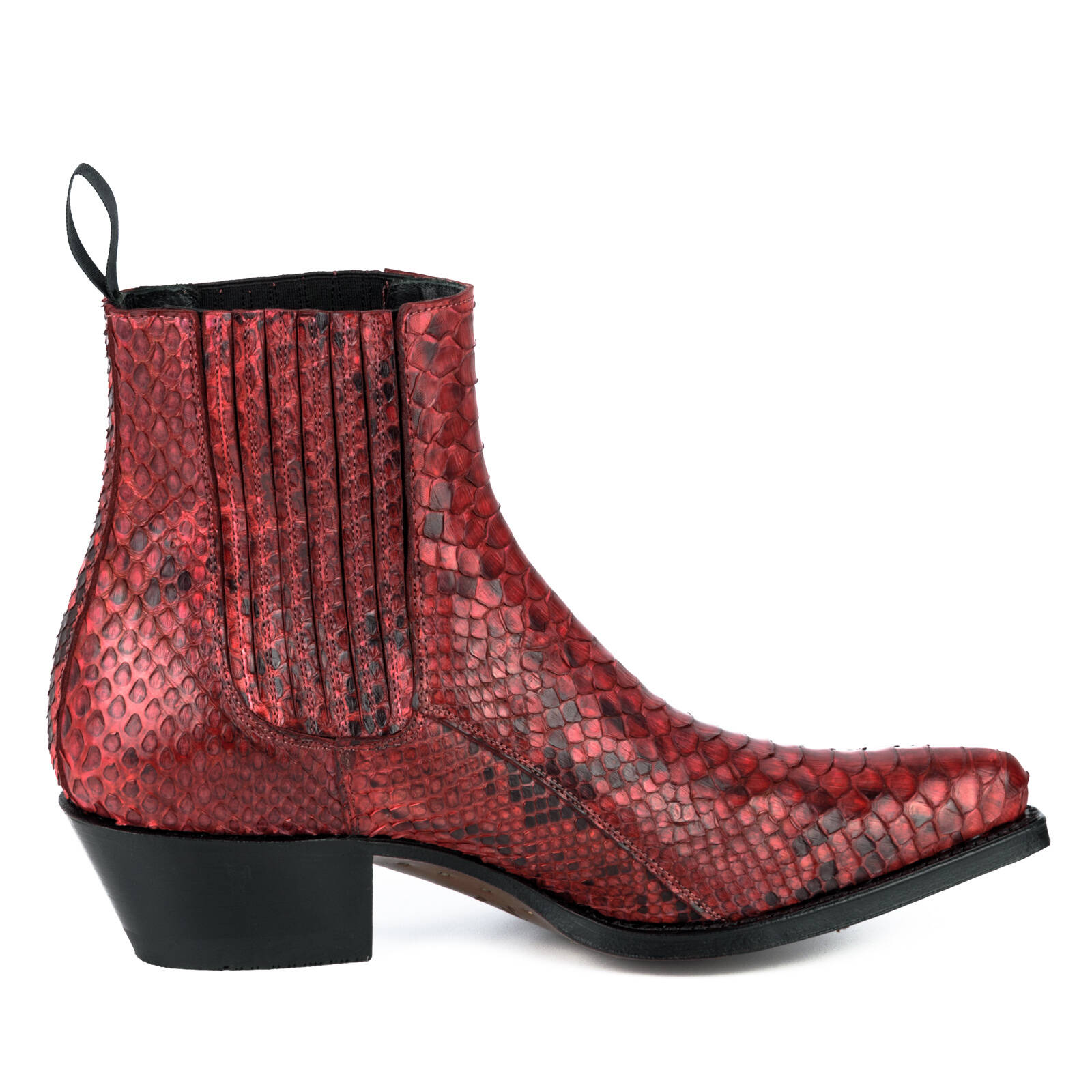 Red python boots on sale