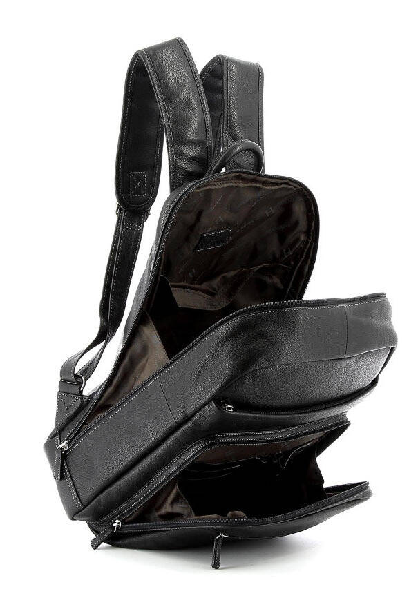 sac à dos noir  461351 doublure