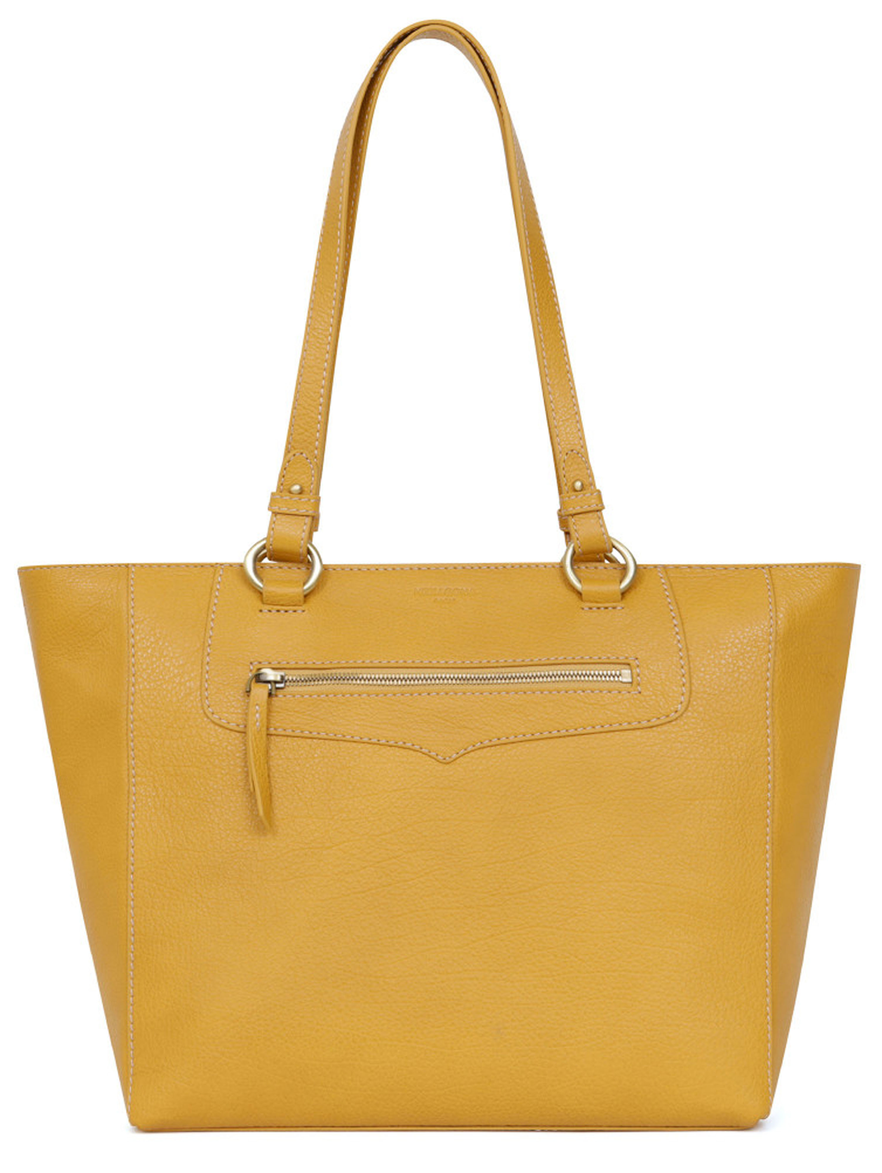 Sac cuir on sale moutarde