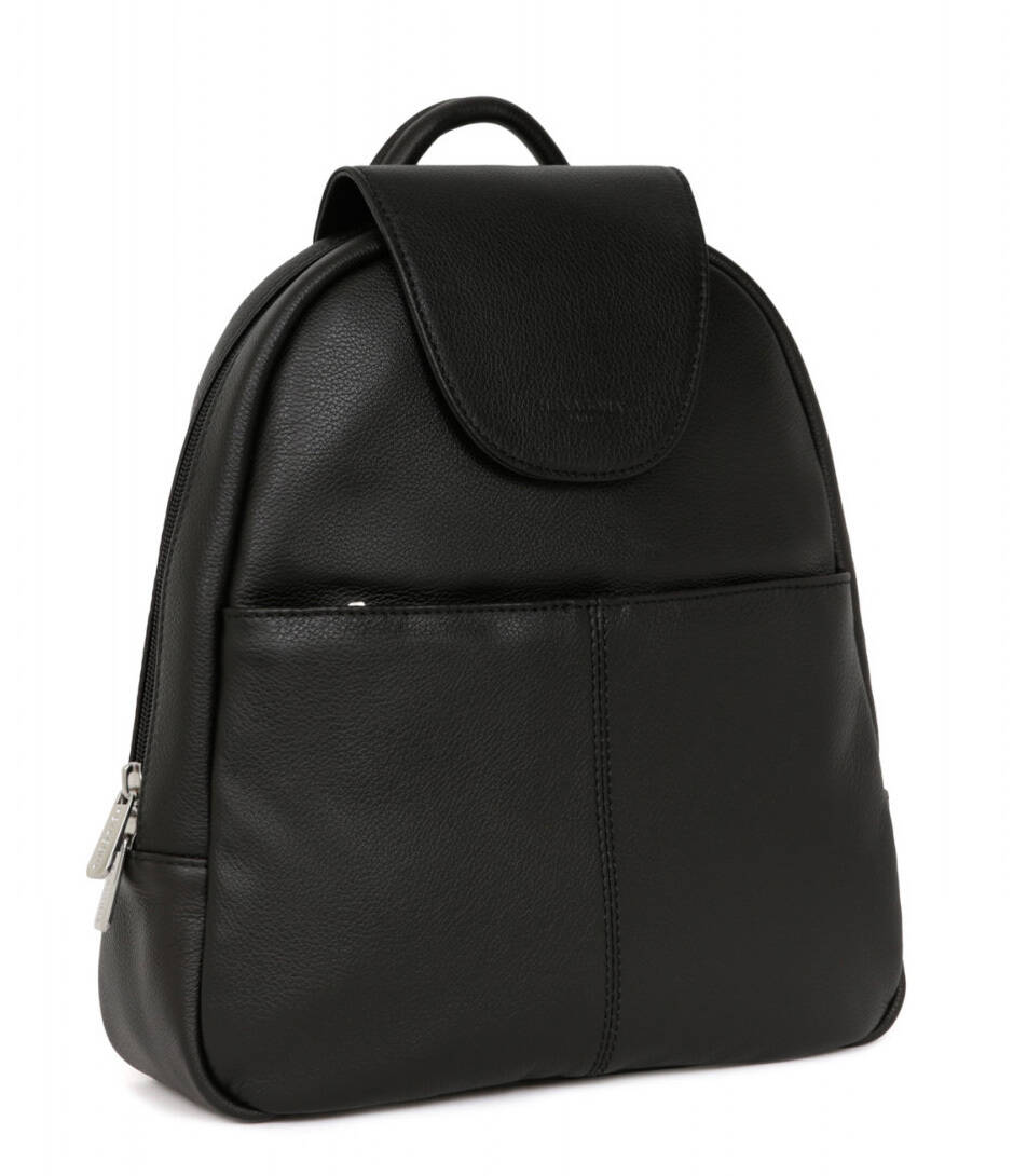 sac-a-dos-en-cuir-de-vachette-462345 noir 1