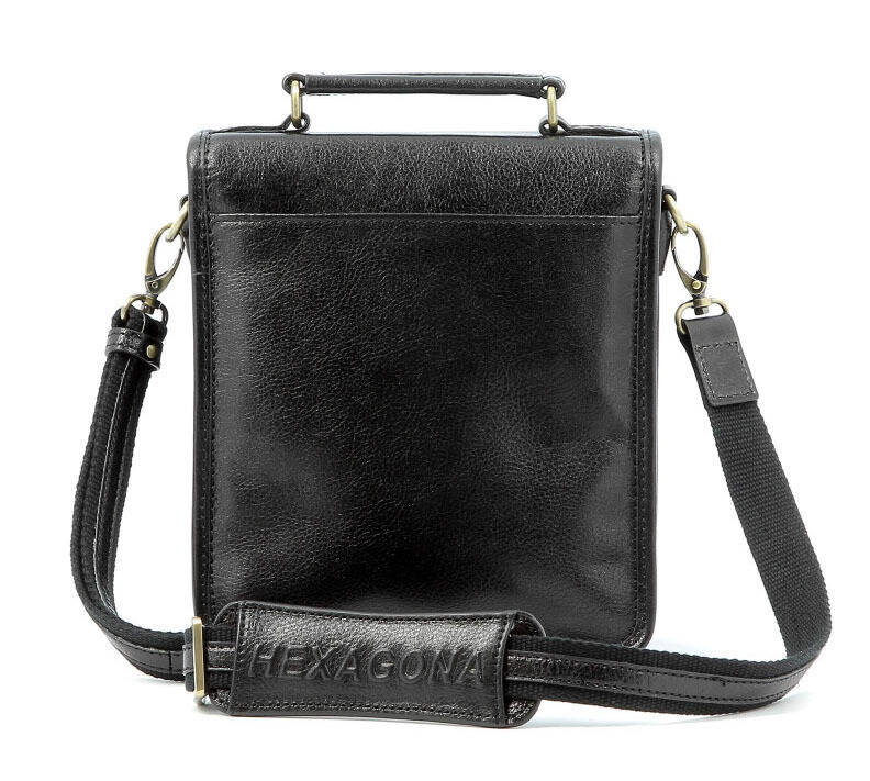 sacoche cuir noir 111942 dos