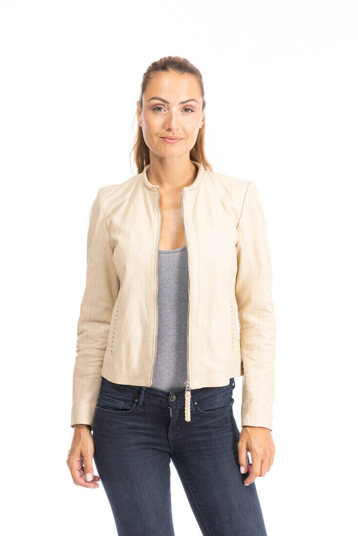 Spencer cuir femme online