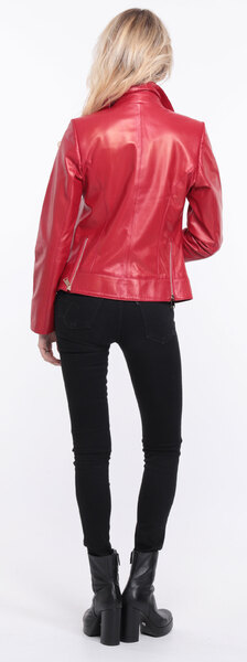 blouson cuir elsa rouge (13)
