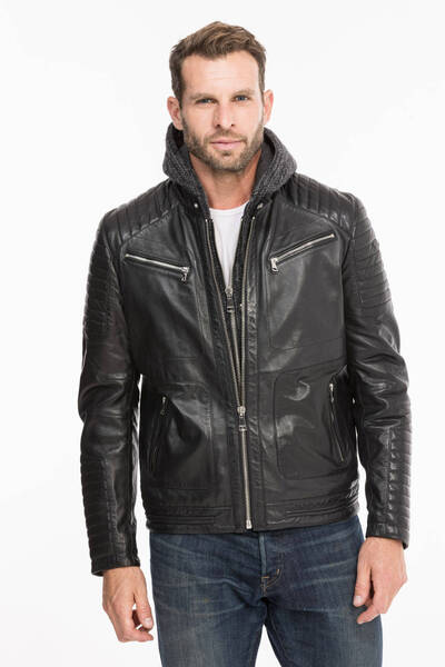 blouson cuir homme redskins r�f 136 noir byron  (13)