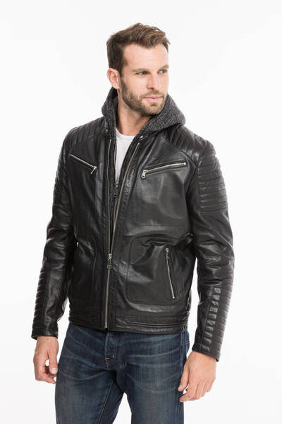 blouson cuir homme redskins r�f 136 noir byron  (1)