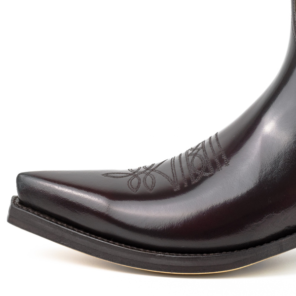 bottes cuir mayura cowboy florentic burdeos réf 119 (6)