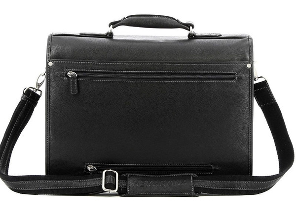 cartable cuir vachette hexagona 469537 noir  (2)