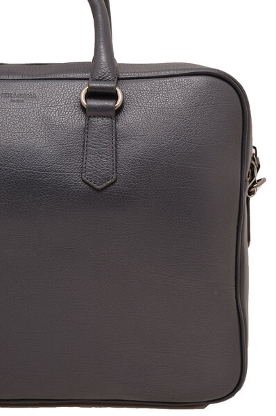 Cartable cuir vachette marine 135721 (2)