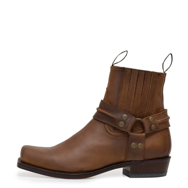 details boots cuir sendra 2746 marron 2