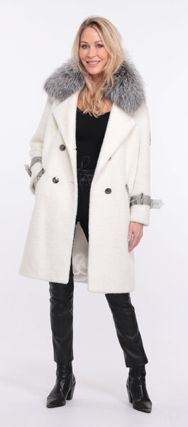 manteau amber al cantara blanc col renard argente (9)