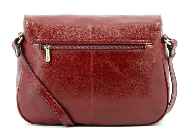 maroquinerie femme sac cuir 111220 carmin dos