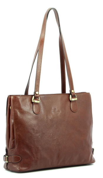 maroquinerie femme sac cuir 111321B marron biais