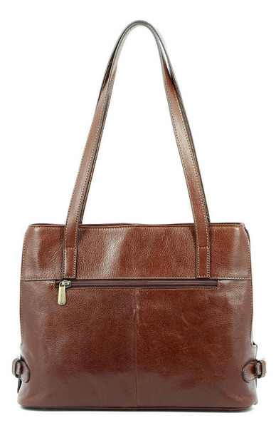 maroquinerie femme sac cuir 111322B marron dos