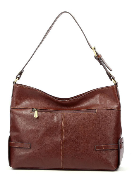 maroquinerie femme sac cuir 112266 marron dos