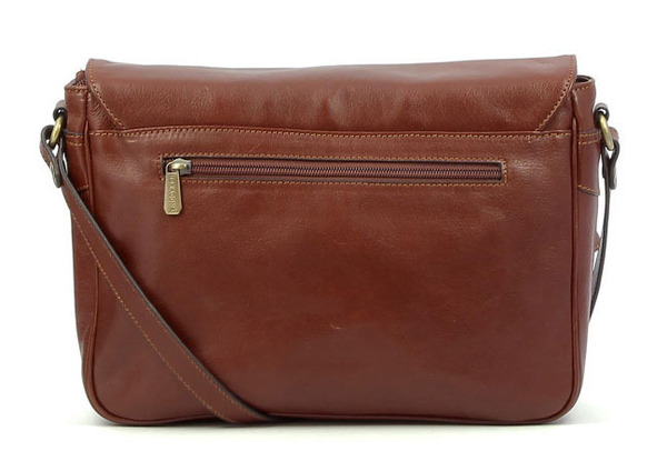 maroquinerie femme sac cuir 114584 marron dos
