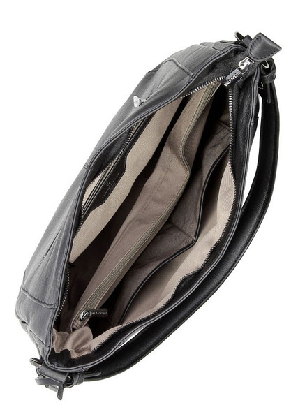 maroquinerie femme sac cuir 415373 noir doublure