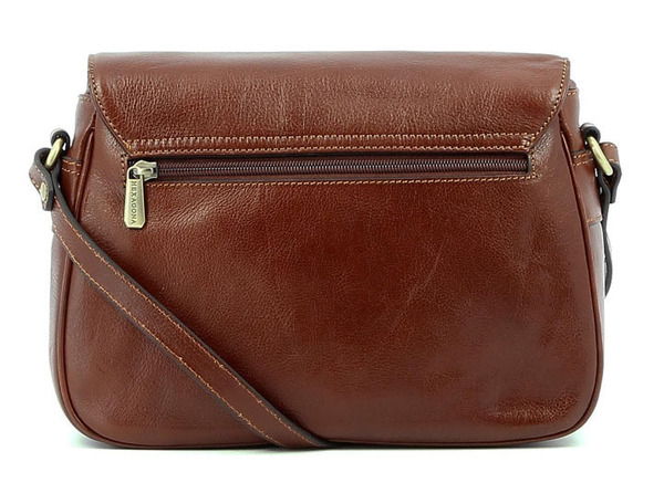 maroquinerie femme sac cuir vachette 111806 marron dos