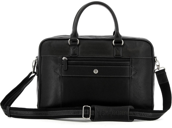 maroquinerie homme cartable cuir hexagona 464408 noir  (2)