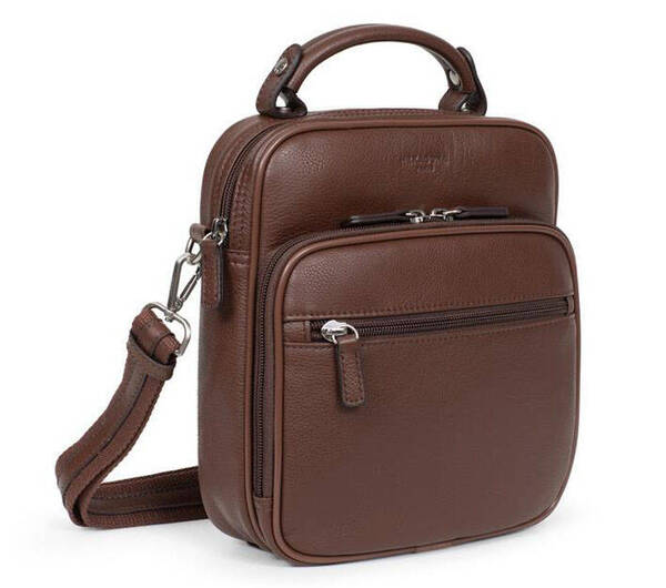 sacoche chocolat hexagona 461832 (5)