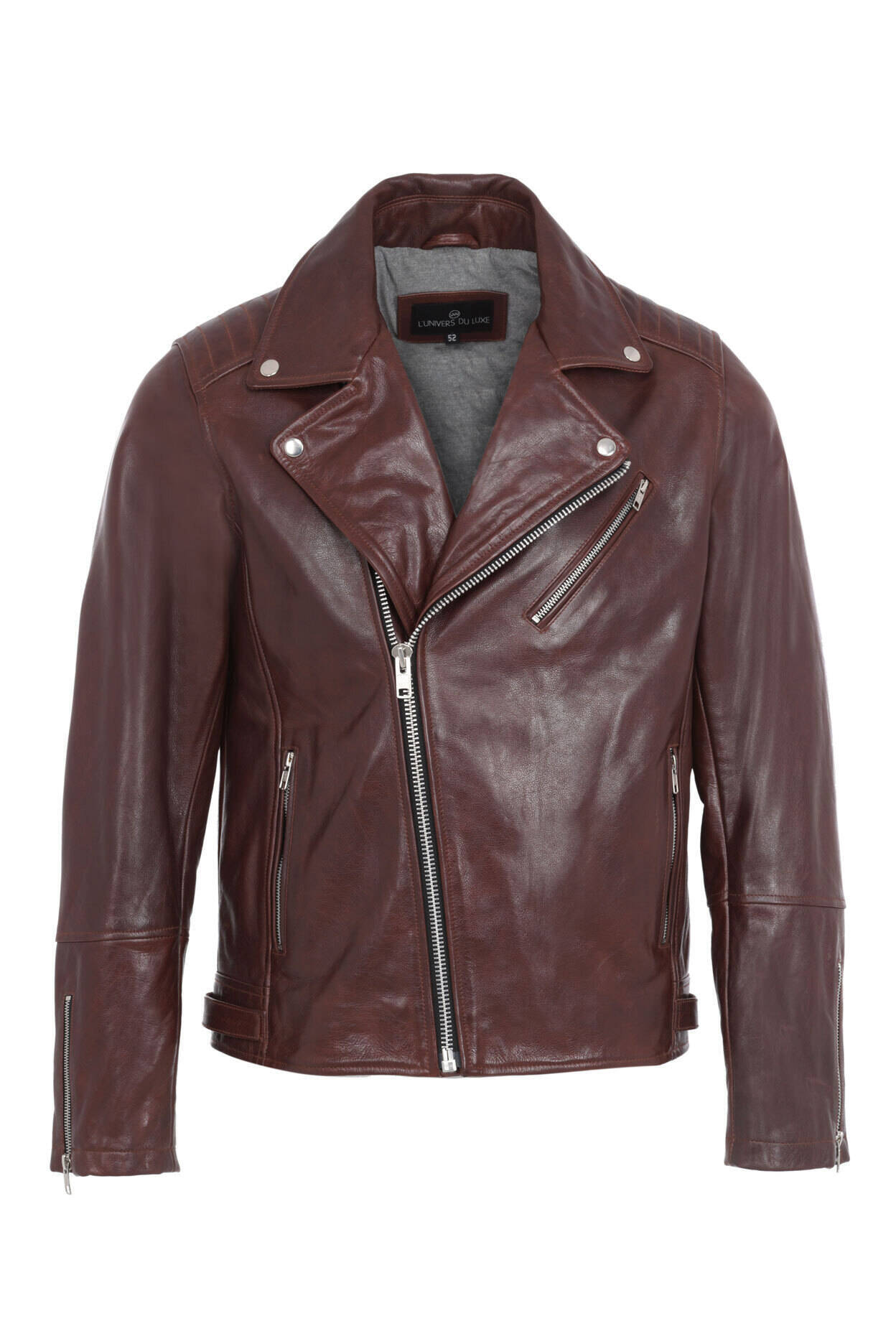 Bomber Leather jackets CUIRS GUIGNARD of leather calfskinréf YOANN